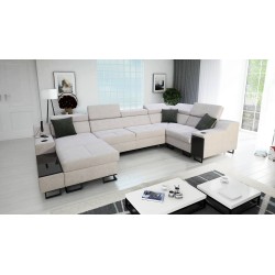 U-förmiges Ecksofa Avanti IV Maxi mit Schlaffunktion - Eleganz und Komfort in Ihrem Wohnzimmer!