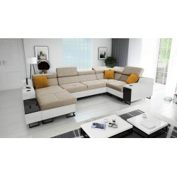 U-förmiges Ecksofa Avanti IV Maxi mit Schlaffunktion - Eleganz und Komfort in Ihrem Wohnzimmer!