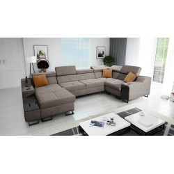 U-förmiges Ecksofa Avanti IV Maxi mit Schlaffunktion - Eleganz und Komfort in Ihrem Wohnzimmer!