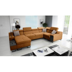 U-förmiges Ecksofa Avanti IV Maxi mit Schlaffunktion - Eleganz und Komfort in Ihrem Wohnzimmer!