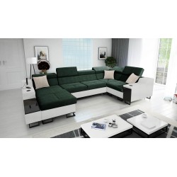 U-förmiges Ecksofa Avanti IV Maxi mit Schlaffunktion - Eleganz und Komfort in Ihrem Wohnzimmer!