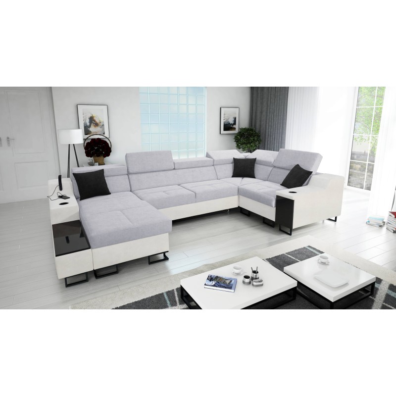 U-förmiges Ecksofa Avanti IV Maxi mit Schlaffunktion - Eleganz und Komfort in Ihrem Wohnzimmer!
