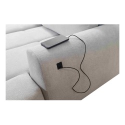 Narożnik Oscar z funkcją spania i portem USB – Komfort i style w Twoim salonie Narożnik Oscar z funkcją spania i portem USB – Komfort i style w Twoim salonie