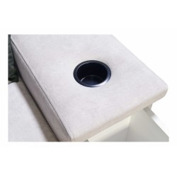 Ecksofa U Avanti VIII mit Schlaffunktion und USB-Lampe - Velours, Whisper 9 + Ökoleder - Überprüfen! Ecksofa U Avanti VIII mit Schlaffunktion und USB-Lampe - Velours, Whisper 9 + Ökoleder - Überprüfen!